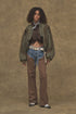 WESTERN COWBOY SHIRT -BROWN-